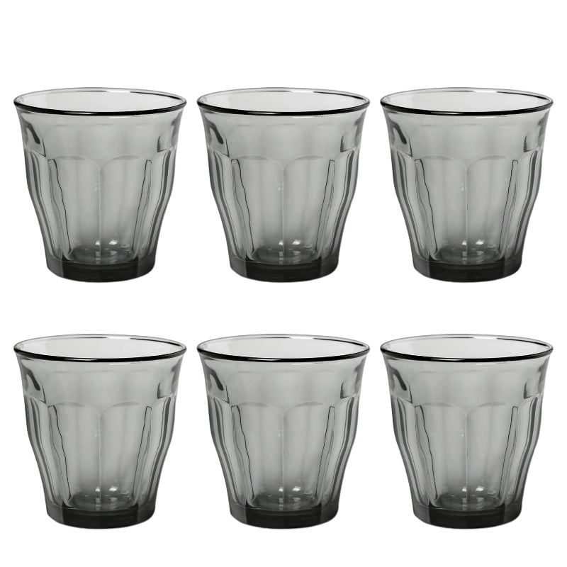 Set de 6 Vasos de Colores de Cristales de 25CL de Duralex -Productos de Vidrio de Alta Calidad - Apto para Uso Diario