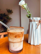 Set de 6 Vasos de Cristal de transparente 360ml - Apto Lavavajillas