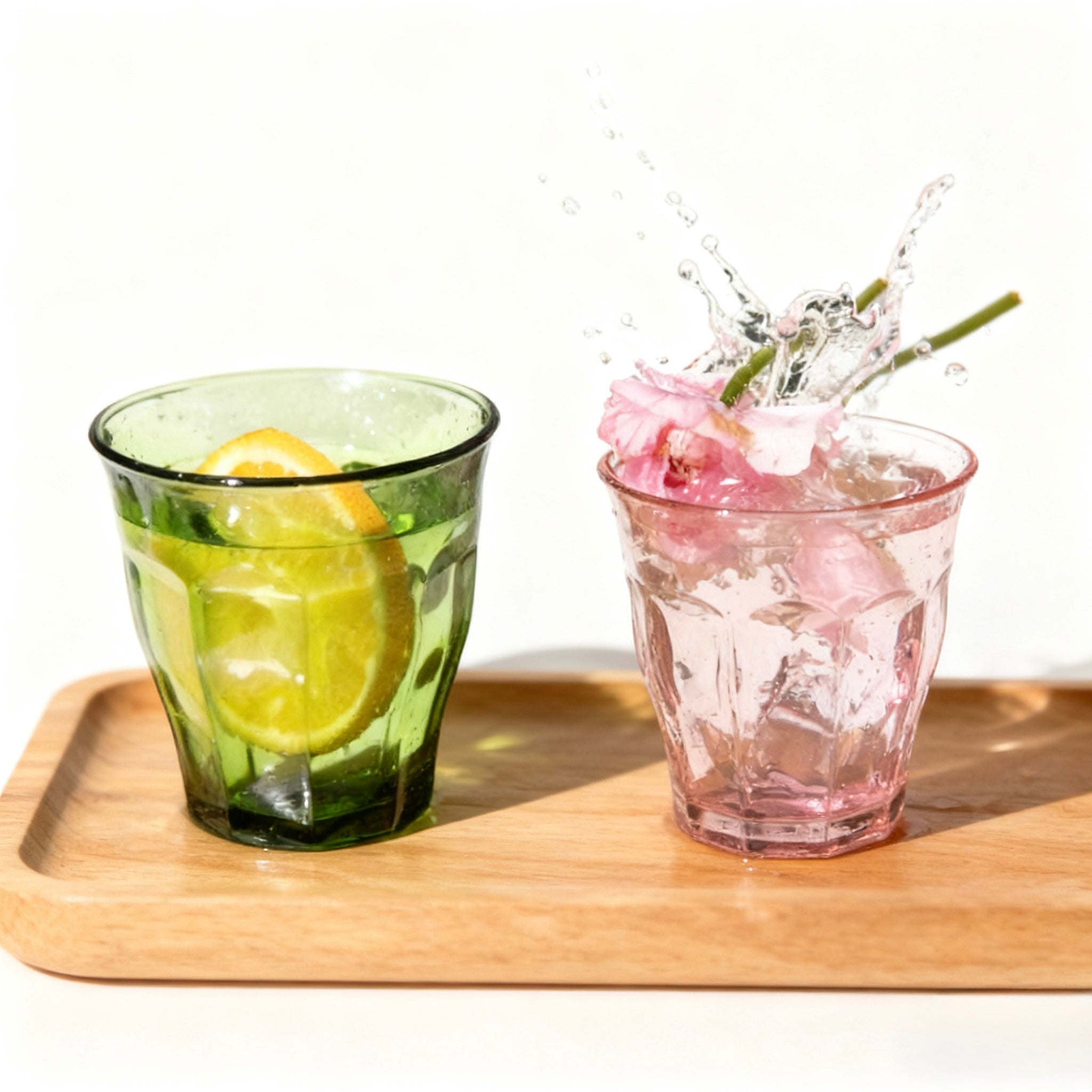 Set de 6 Vasos de Colores de Cristales de 25CL de Duralex -Productos de Vidrio de Alta Calidad - Apto para Uso Diario
