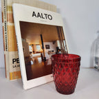 Set de 6 Vasos de Cristal 250ml | Diseño de Diamante Elegante | Vidrio Sin Plomo para Agua y Refrescos