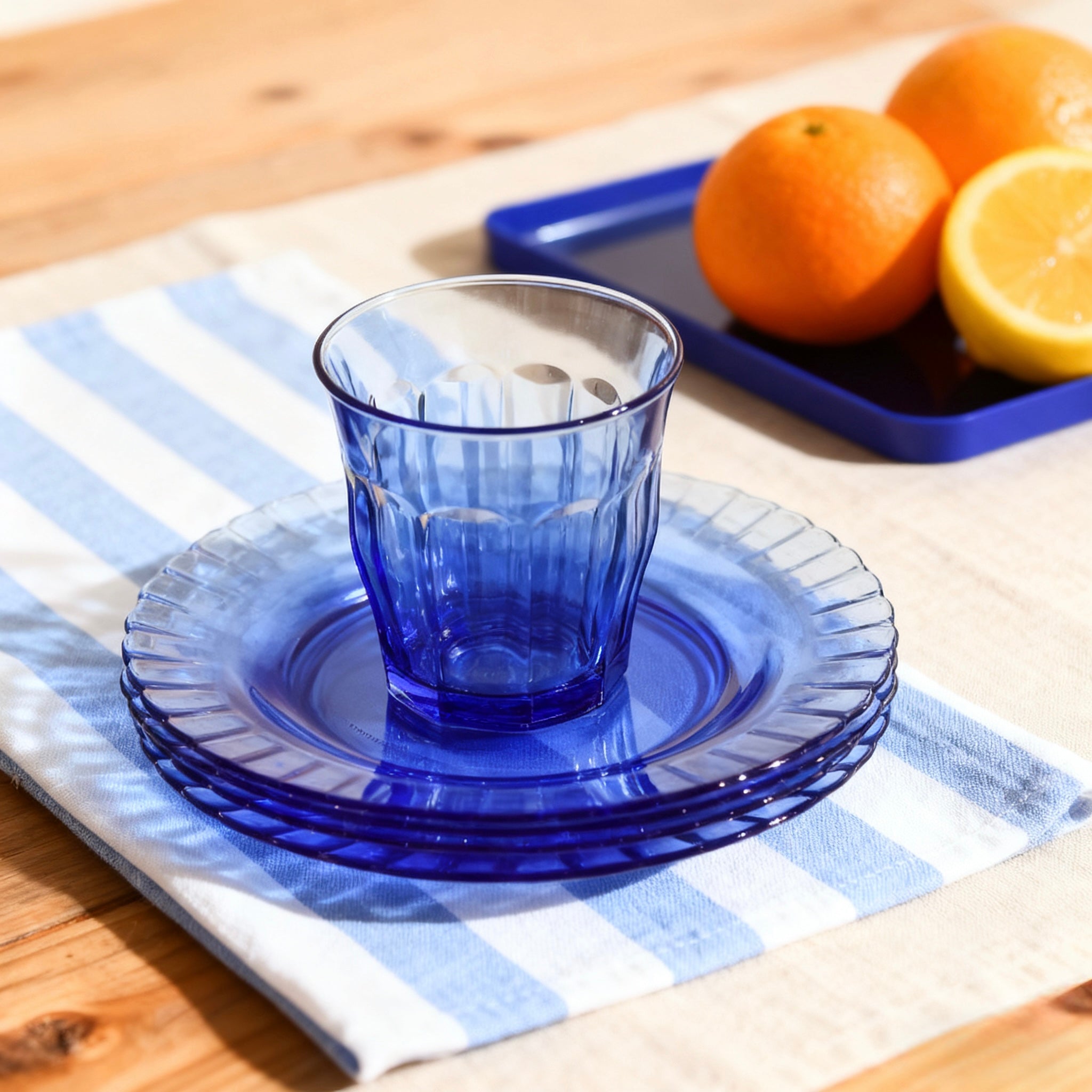 Set de 6 Vasos de Colores de Cristales de 25CL de Duralex -Productos de Vidrio de Alta Calidad - Apto para Uso Diario