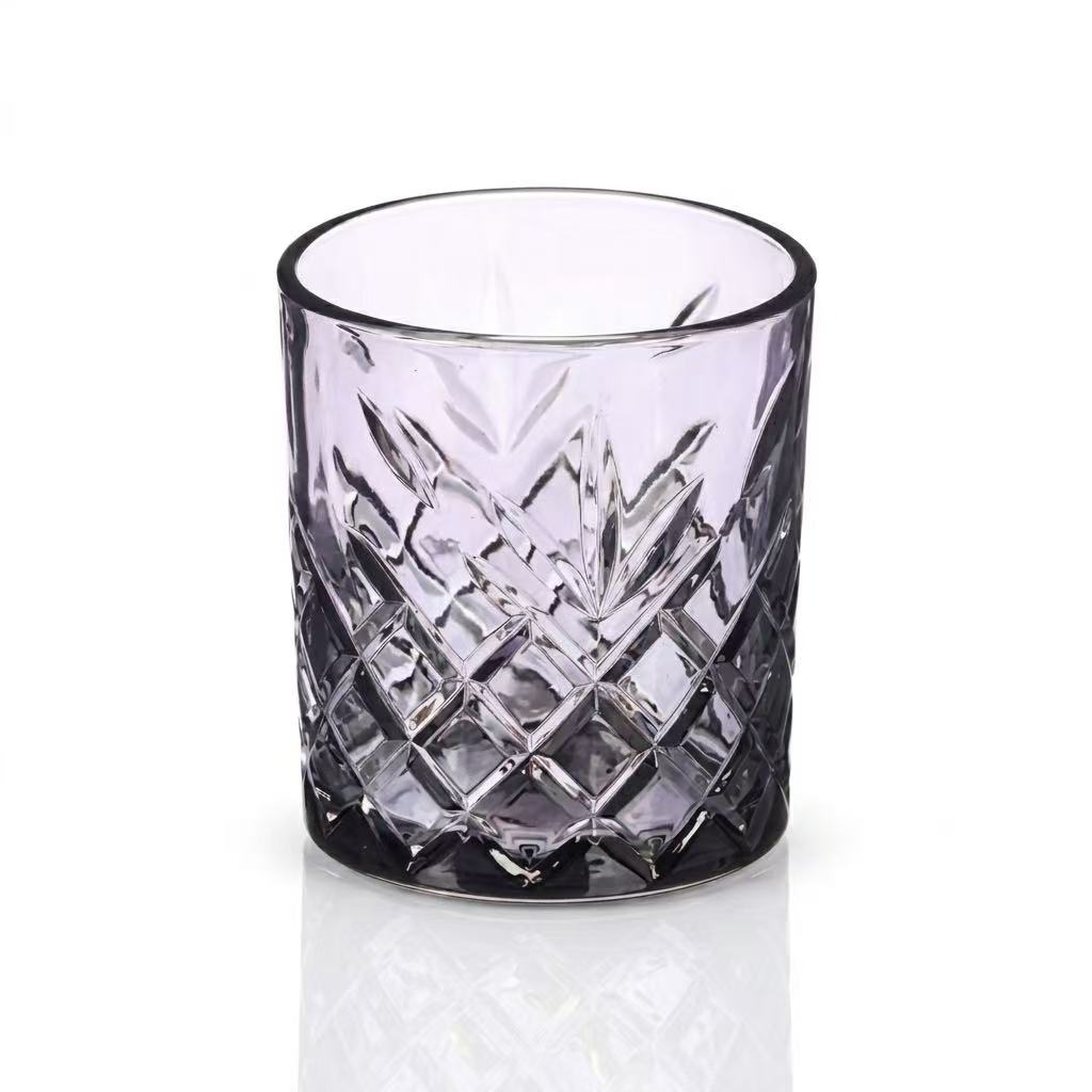 Set de 6 Vasos de Cristal, 350 ml | Agua y Bebidas Alcohólicas, Transparentes, Aptos para Lavavajillas
