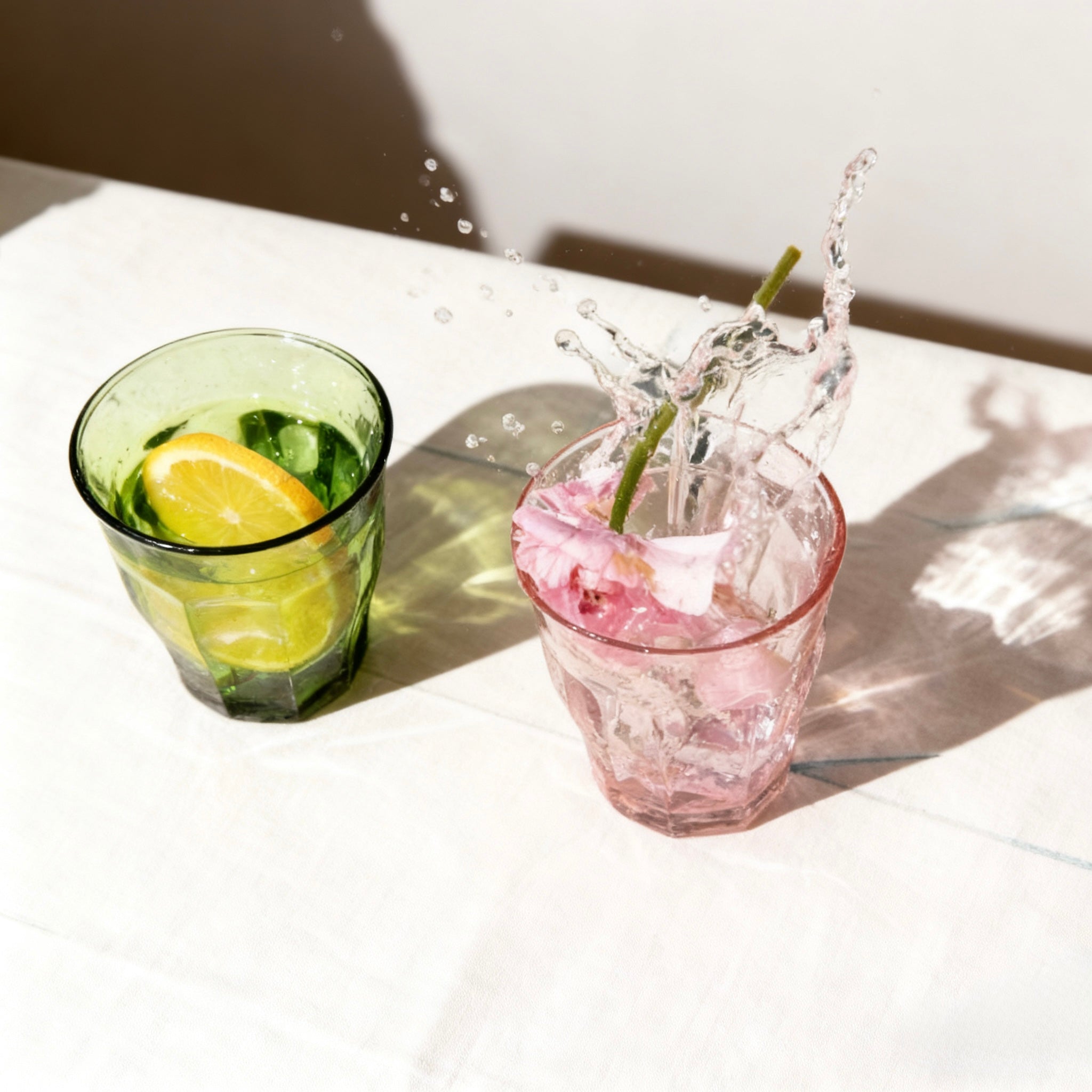 Set de 6 Vasos de Colores de Cristales de 25CL de Duralex -Productos de Vidrio de Alta Calidad - Apto para Uso Diario