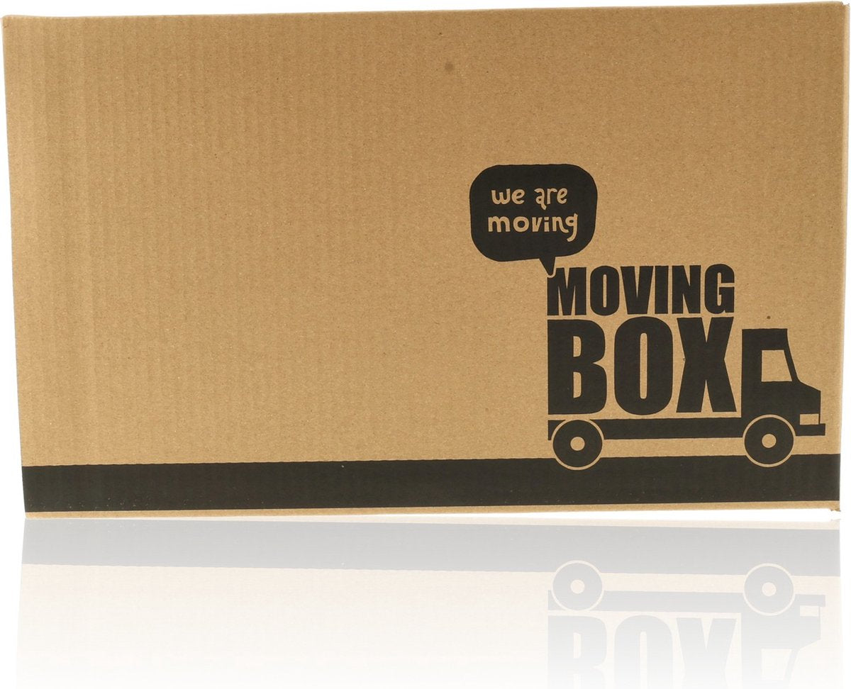 Pack de 10 Caja de Carton Multiusos con un precinto para Mudanza Embalaje, Envio Paquete Almacenaje Guarda todas cosas, cajas carton mudanza