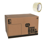 Pack de 10 Caja de Carton Multiusos con un precinto para Mudanza Embalaje, Envio Paquete Almacenaje Guarda todas cosas, cajas carton mudanza