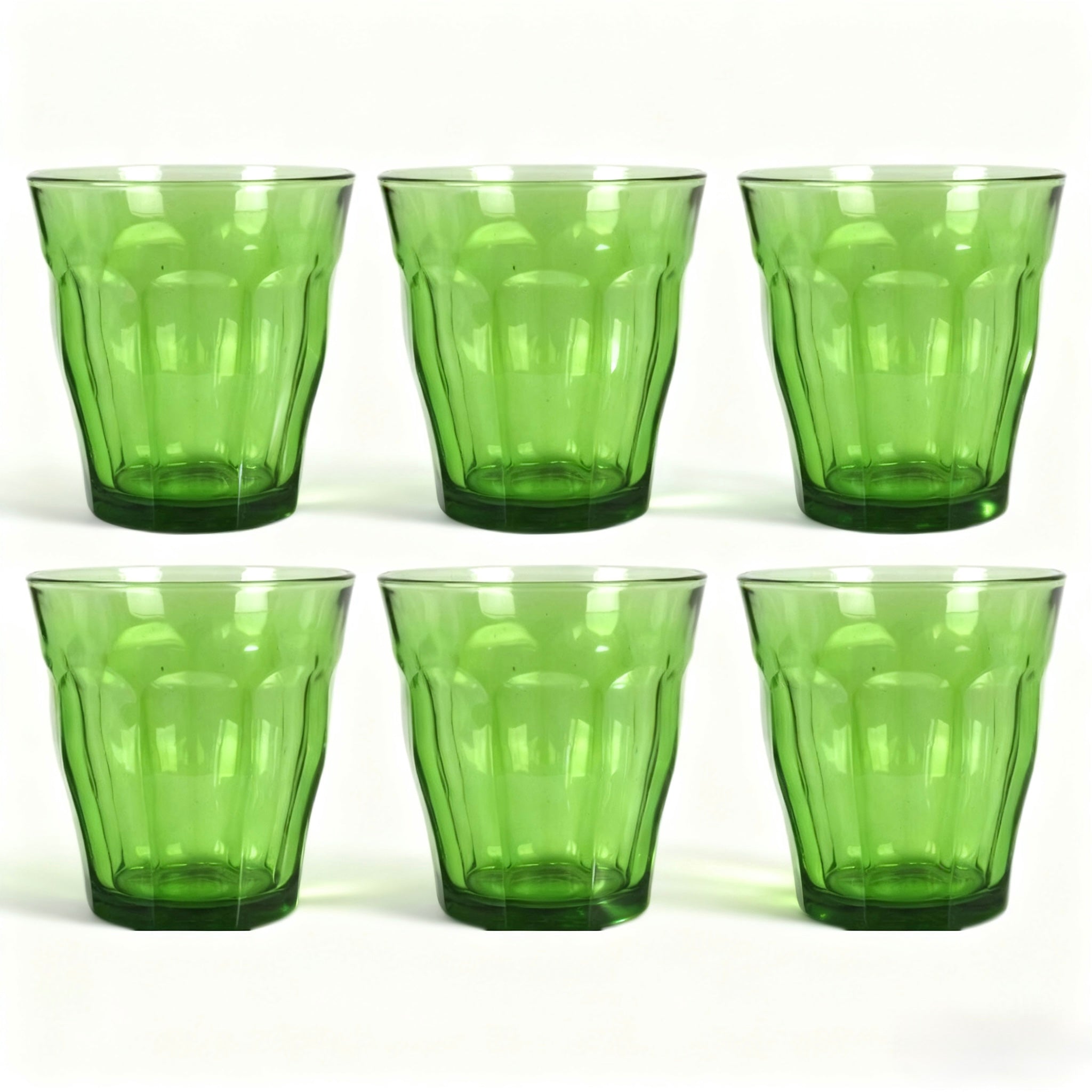 Set de 6 Vasos de Colores de Cristales de 25CL de Duralex -Productos de Vidrio de Alta Calidad - Apto para Uso Diario