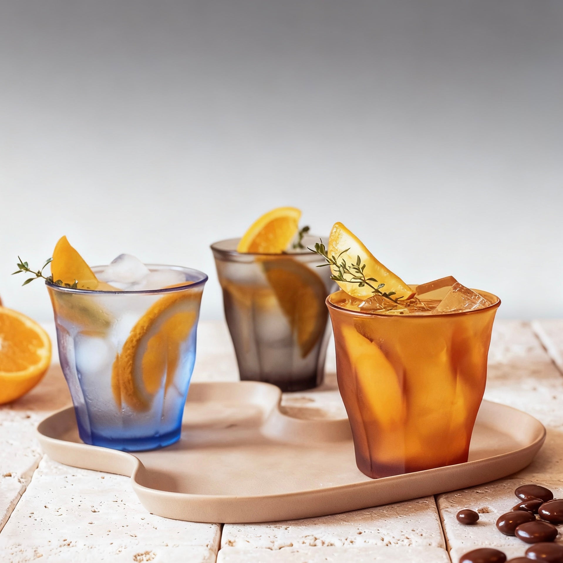 Set de 6 Vasos de Colores de Cristales de 25CL de Duralex -Productos de Vidrio de Alta Calidad - Apto para Uso Diario