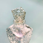 Jarra de cristal de 450ml para agua,whisky, coñac, Jarra de Vidrio para licores,brandy,ron, Decantador de whisky con tapón, Jarra de agua cristal