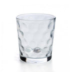 Set de 6 Vasos de Cristal Transparente 26cl, Vasos de Agua y Bebidas Alcohólicas, Aptos para Lavavajillas
