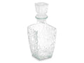 Jarra de cristal de 450ml para agua,whisky, coñac, Jarra de Vidrio para licores,brandy,ron, Decantador de whisky con tapón, Jarra de agua cristal