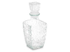 Jarra de cristal de 450ml para agua,whisky, coñac, Jarra de Vidrio para licores,brandy,ron, Decantador de whisky con tapón, Jarra de agua cristal