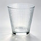 Set de 6 Vasos de cristal 25cl , vasos de agua de Transparentes, Aptos para Lavavajillas
