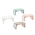 Bandeja Plegable de Plástico, 51 x 33 x 23,5 cm, Mesa Multiuso para Desayuno, Ordenador Portátil