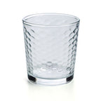 Set de 6 Vasos de Cristal Transparente 26cl, Vasos de Agua y Bebidas Alcohólicas, Aptos para Lavavajillas