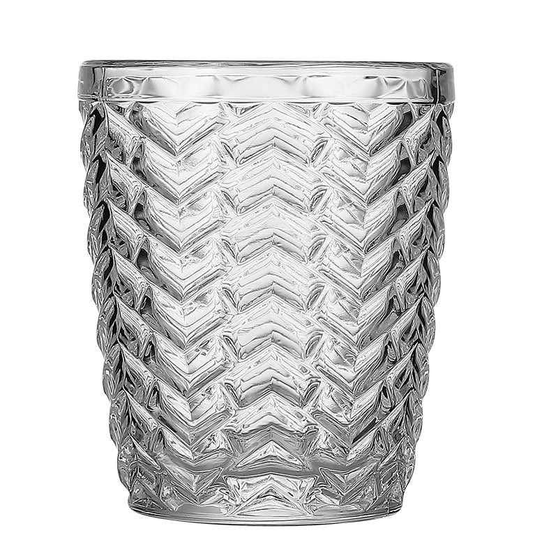 Set de 6 Vasos de Cristal Transparentes de 290cc, Vasos de Agua y Bebidas, Aptos para Lavavajillas