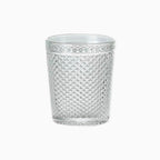 Set de 6 Vasos de Cristal Transparentes de 250ml, Vasos de Agua y Bebidas, Aptos para Lavavajillas