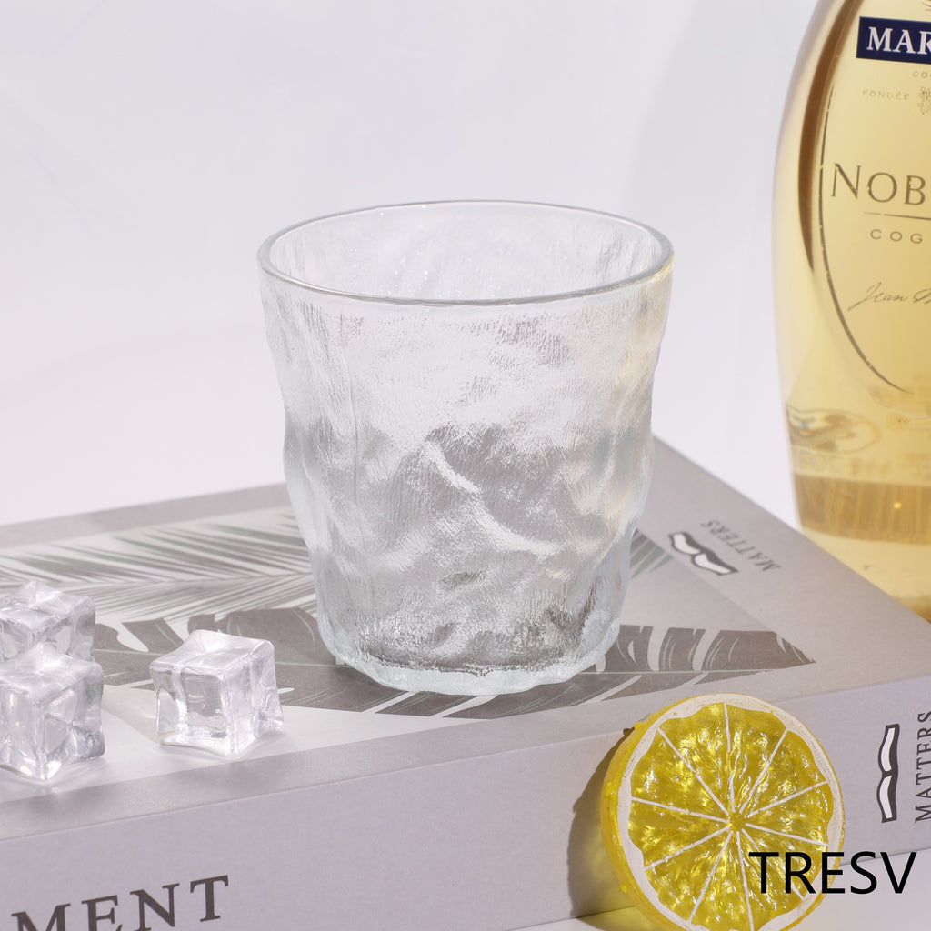 Set de 6 Vasos de cristal agua de Transparente, Vasos de Agua y Bebidas Alcohólicas, Aptos para Lavavajillas (Vaso Transparente 270ml)