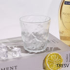 Set de 6 Vasos de cristal agua de Transparente, Vasos de Agua y Bebidas Alcohólicas, Aptos para Lavavajillas (Vaso Transparente 270ml)