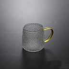 Set de 6 Tazas Transparentes de Cristal de 300cc para Agua, Café, Té, Bebidas y Alcohol