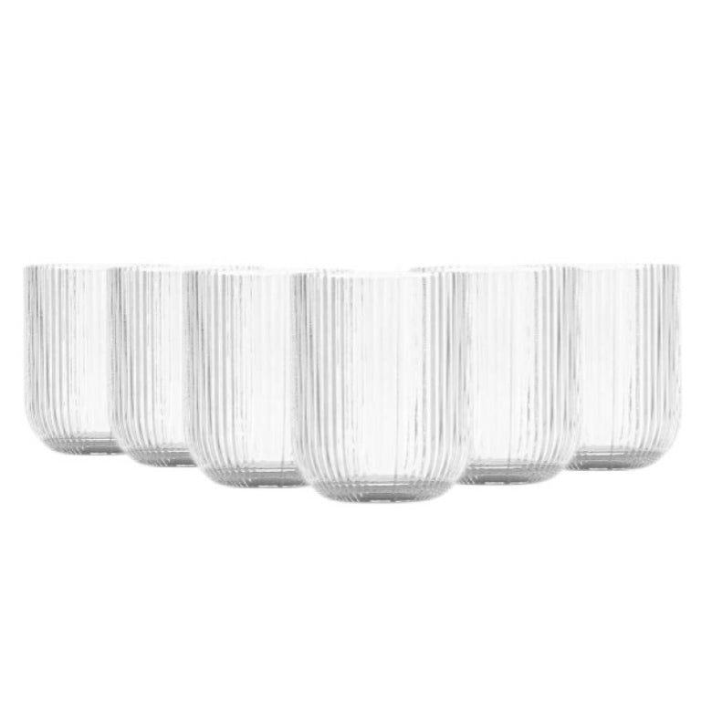 Set de 6 Vasos de Colores de cristales,Vaso de Vidrio de 270ml ,Productos de vidrio de alta calidad,Vasos de Bebida, Alcohol y Agua, Apto para uso diario