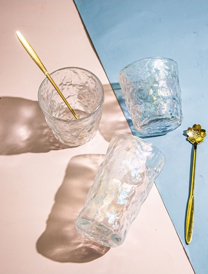 Set de 6 Vasos de cristal agua de Transparente, Vasos de Agua y Bebidas Alcohólicas, Aptos para Lavavajillas (Vaso Transparente 270ml)