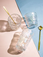 Set de 6 Vasos de cristal agua de Transparente, Vasos de Agua y Bebidas Alcohólicas, Aptos para Lavavajillas (Vaso Transparente 270ml)